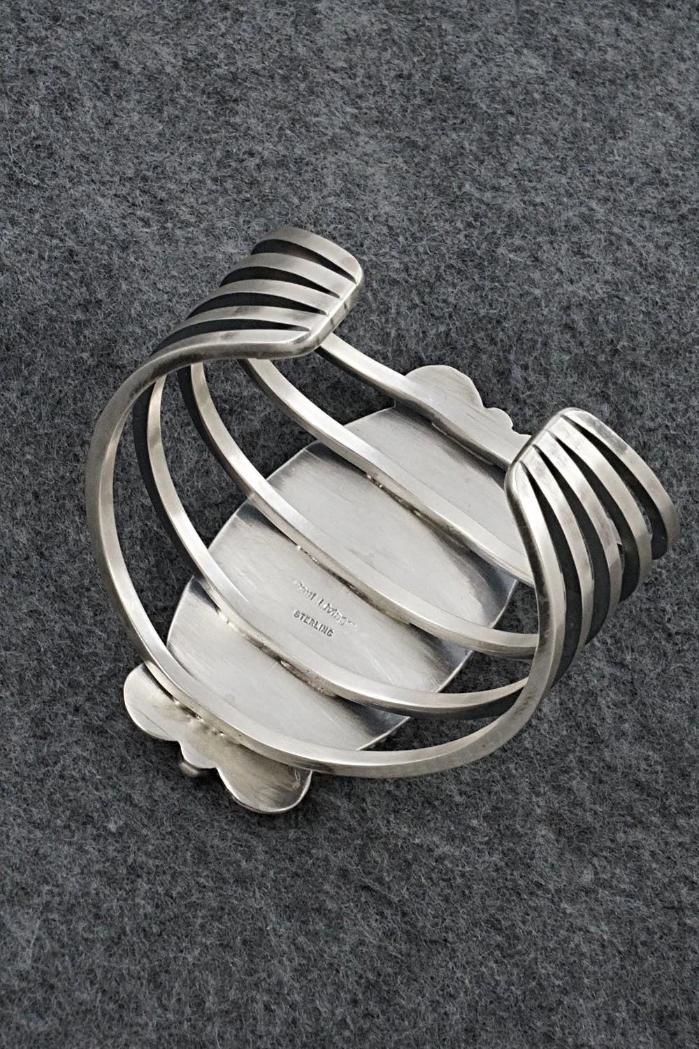 White Buffalo & Sterling Silver Bracelet - Paul Livingston