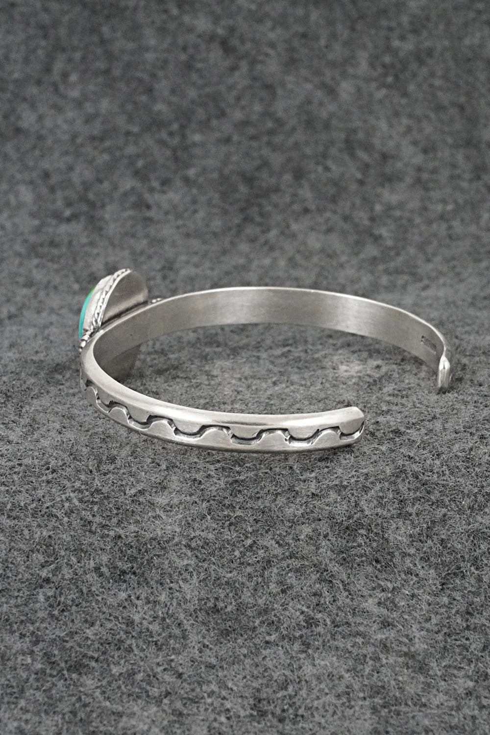 Turquoise & Sterling Silver Bracelet - Samuel Yellowhair