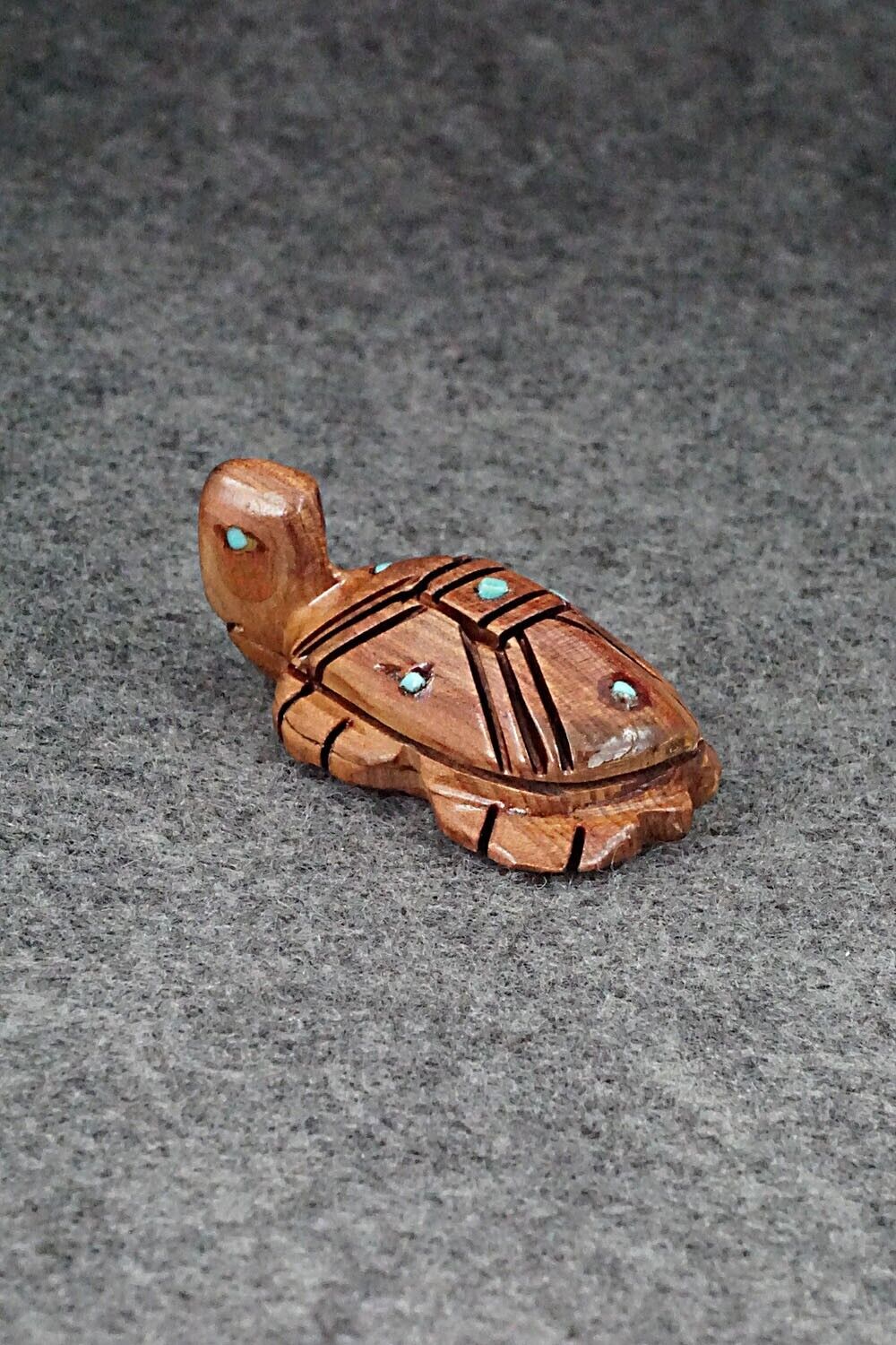 Turtle Zuni Fetish Carving - Carl Etsate