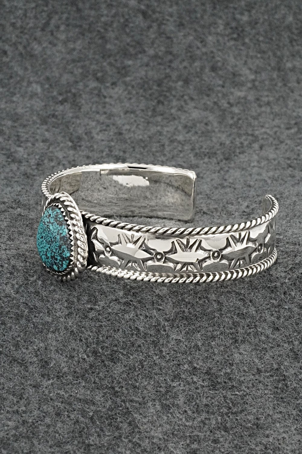 Turquoise & Sterling Silver Bracelet - Jason Bahe
