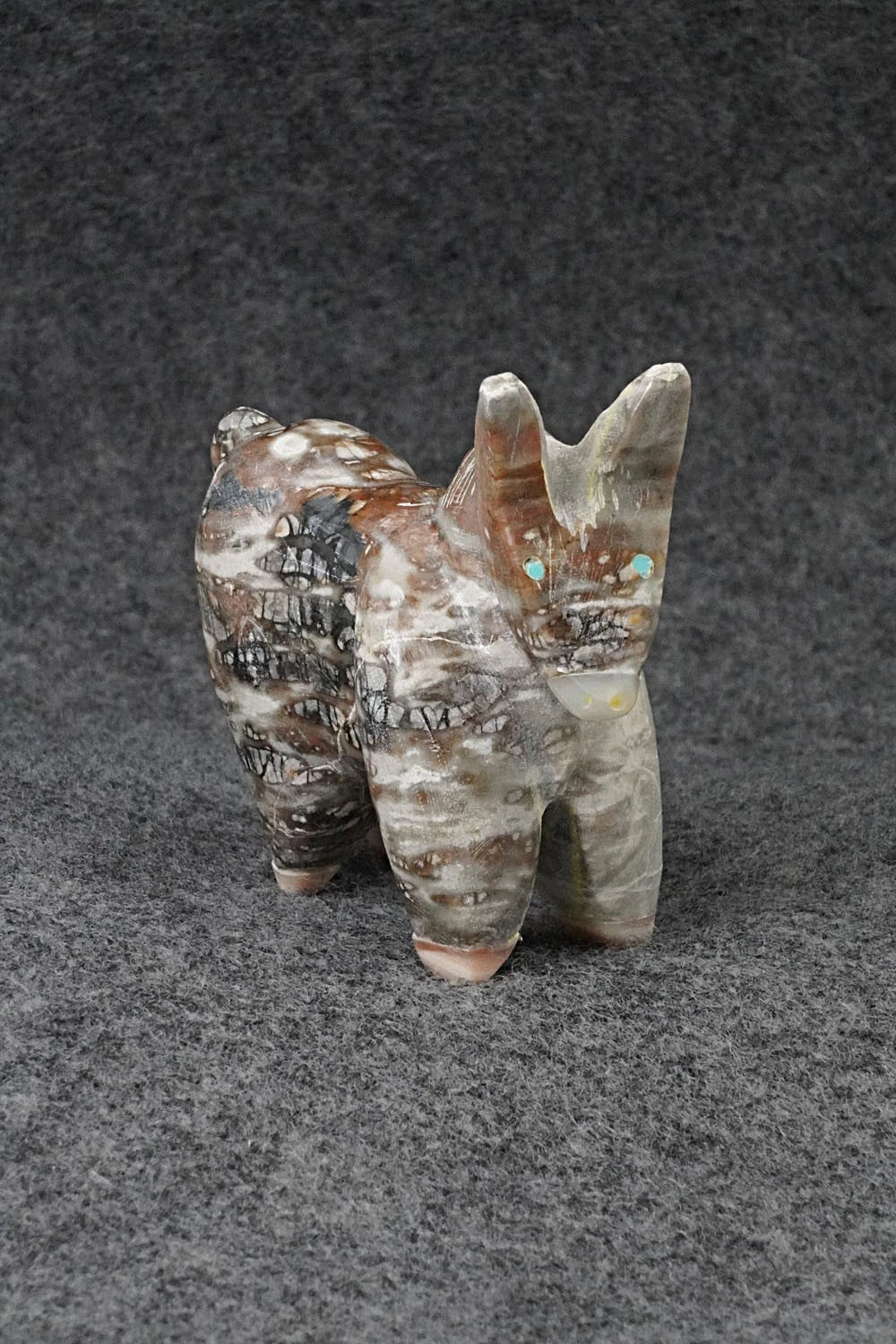 Horse Zuni Fetish Carving - Freddie Leekya