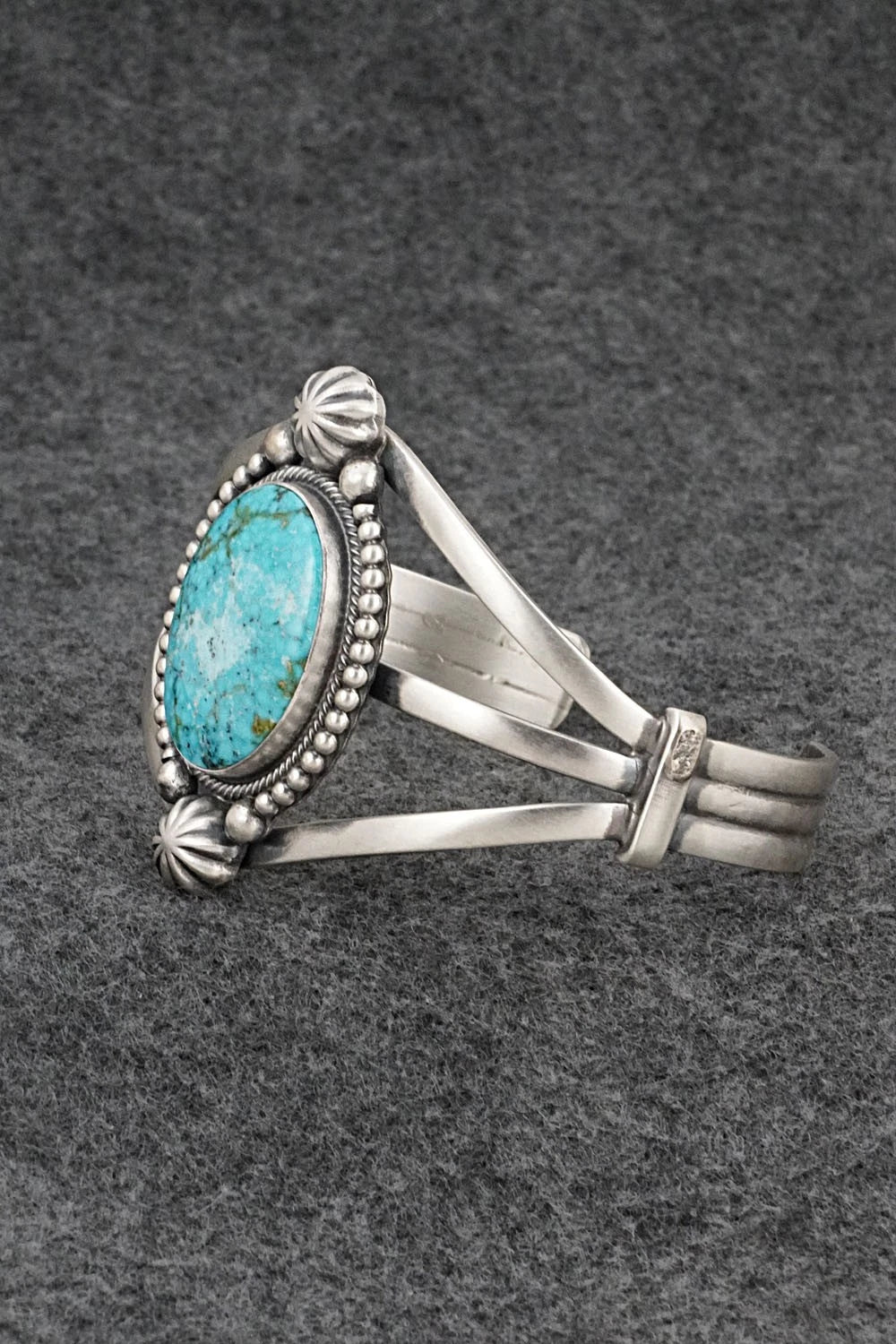 Turquoise & Sterling Silver Bracelet - Darrin Livingston