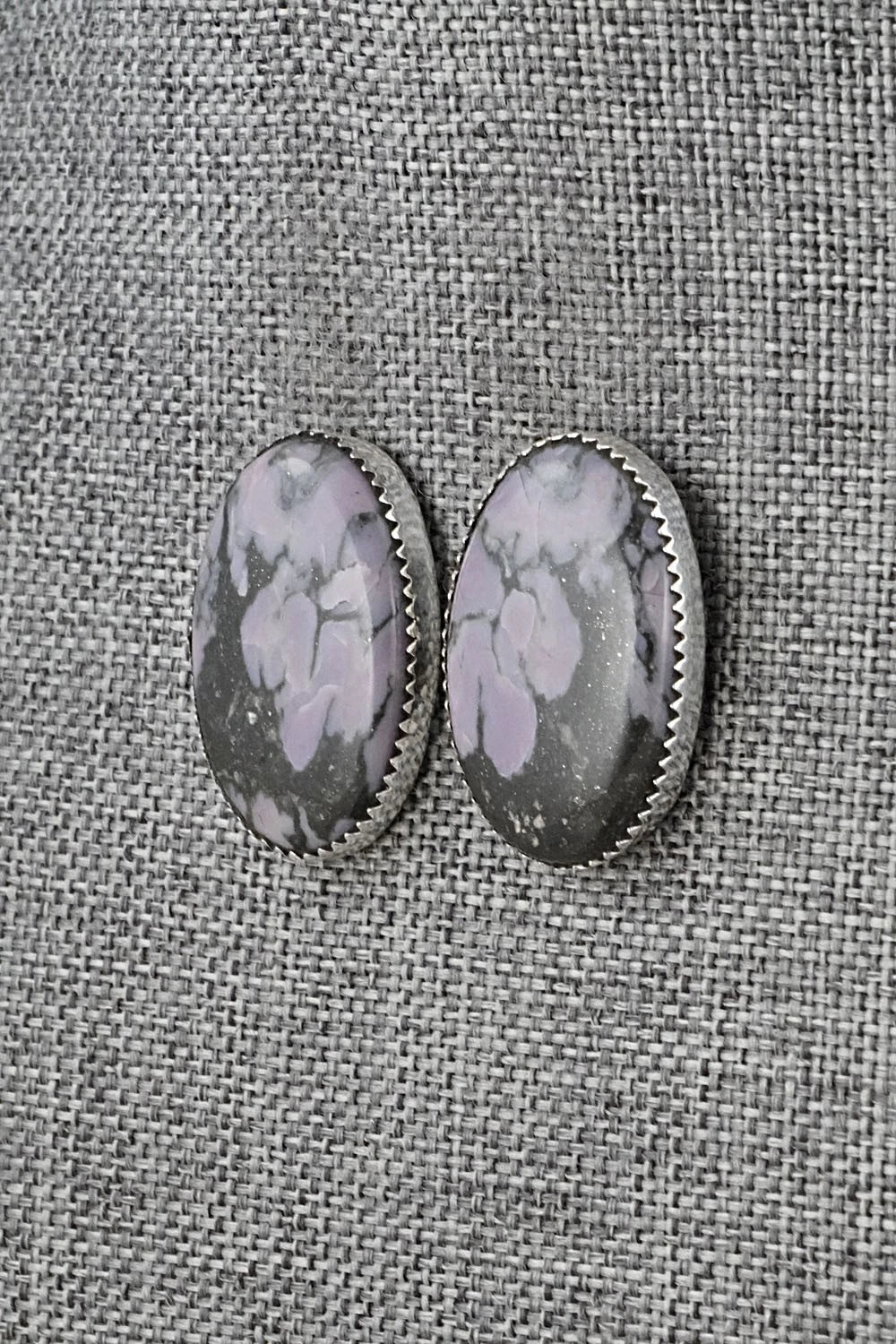 Morado & Sterling Silver Earrings - Murray Hannaweeka