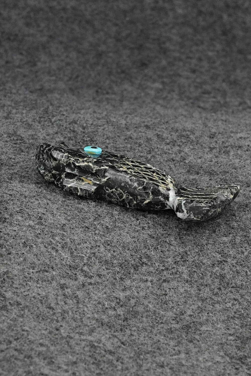 Fish Zuni Fetish Carving - Danette Laate