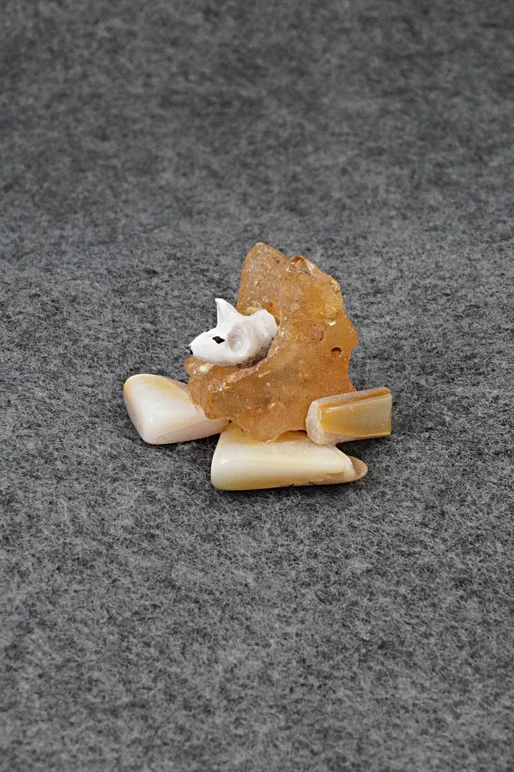 Mouse Zuni Fetish Carving - Ruben Najera