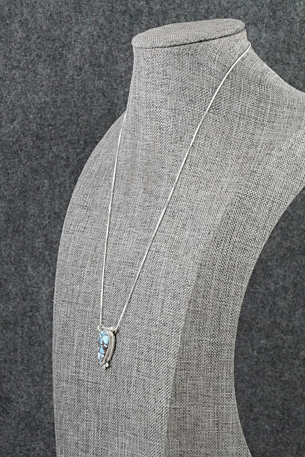 Turquoise & Sterling Silver Necklace - Sharon McCarthy