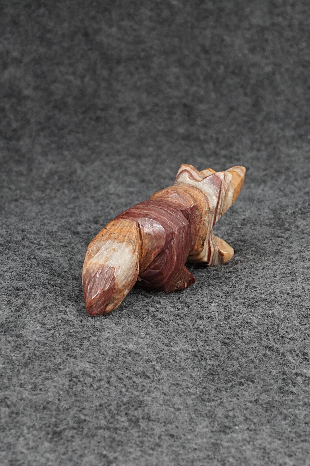 Wolf Zuni Fetish Carving - Tony Mackel