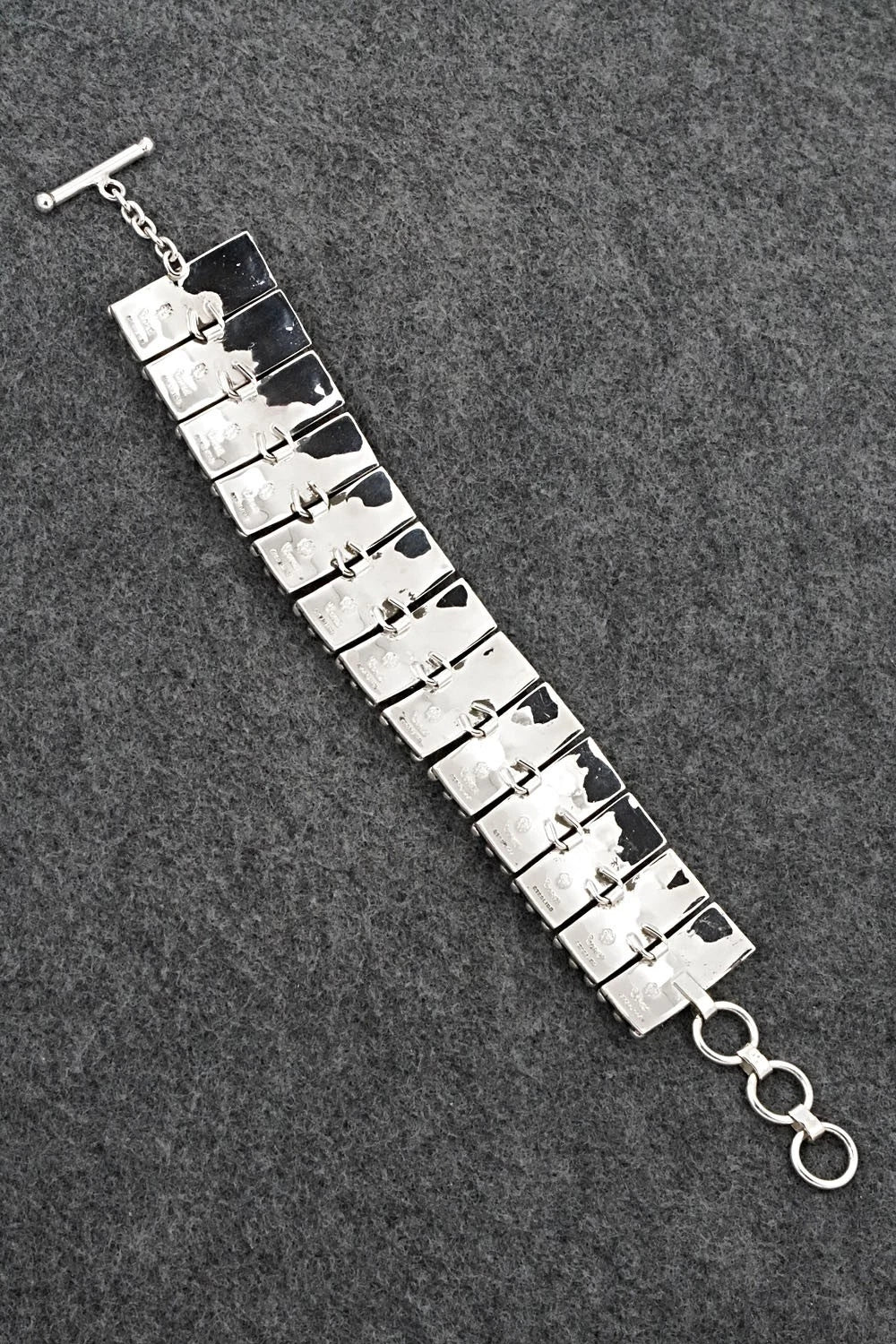 Sterling Silver Link Bracelet - Raymond Coriz