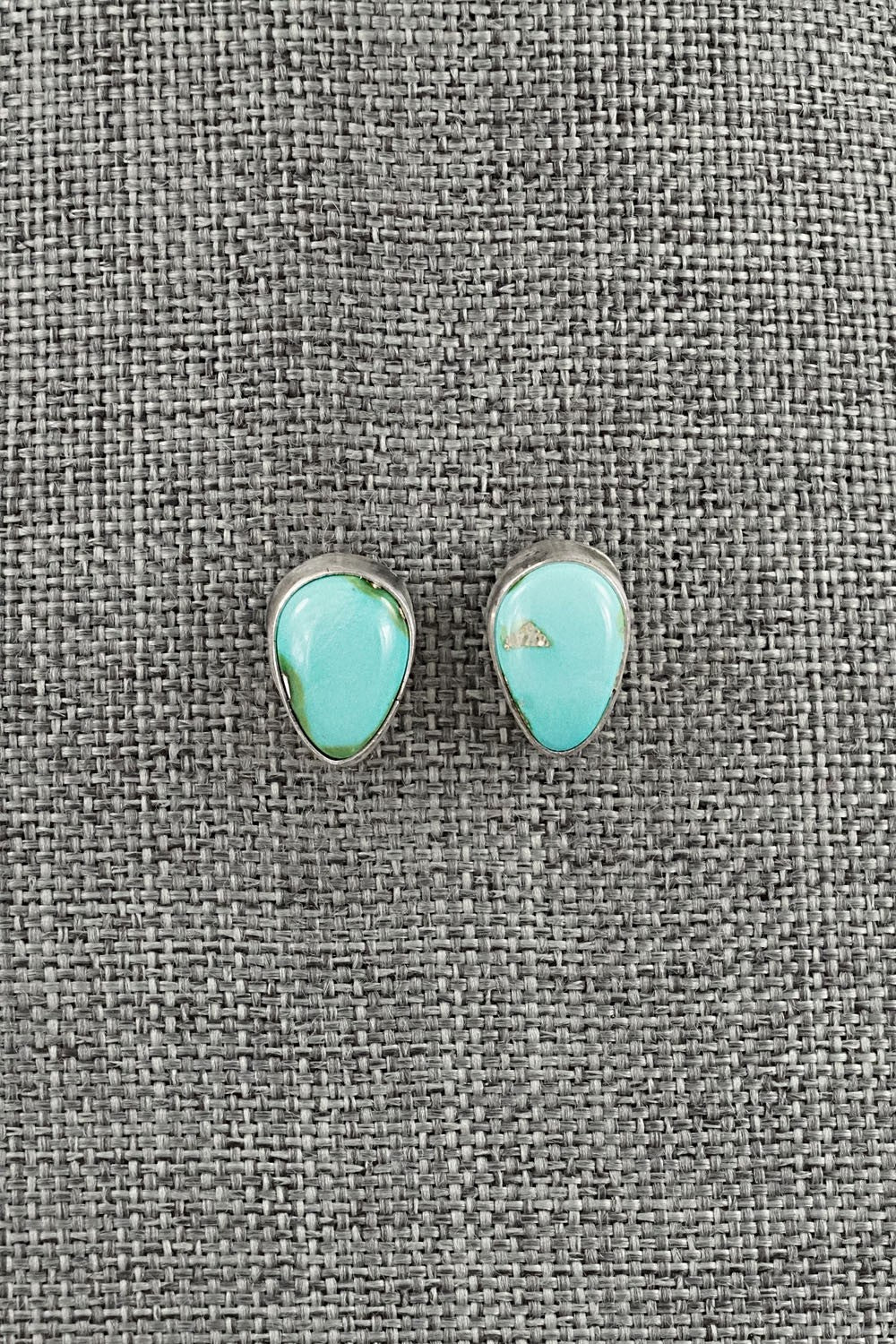Turquoise & Sterling Silver Squash Blossom Set - Darrin Livingston
