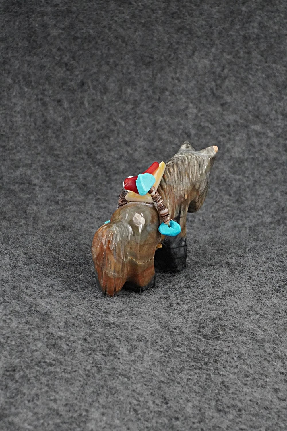 Horse Zuni Fetish Carving - Rodney Laiwakete