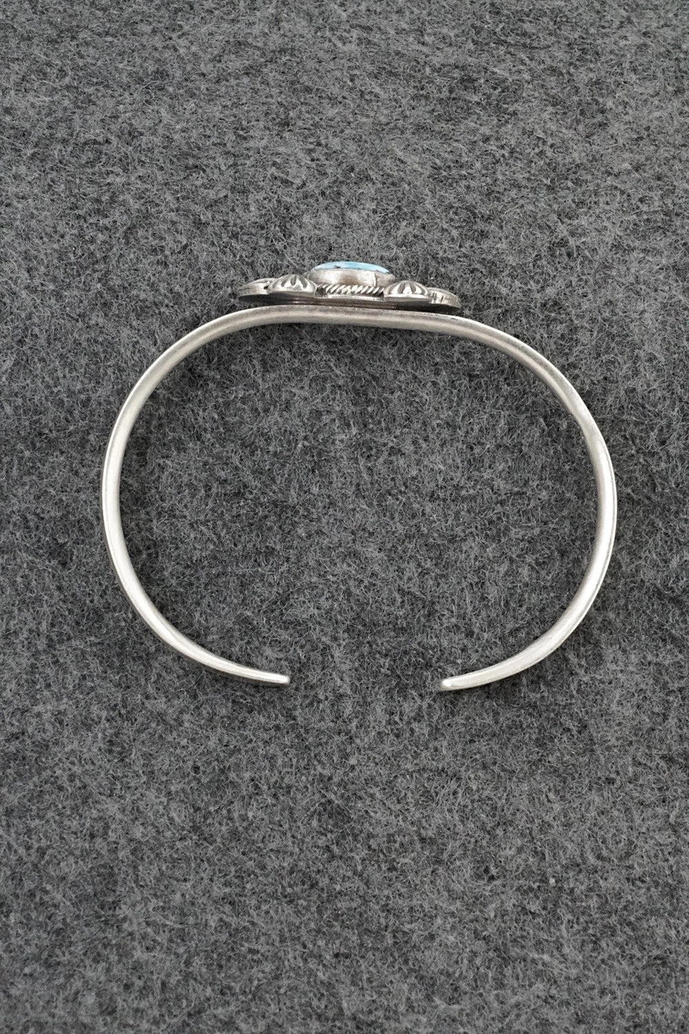 Turquoise & Sterling Silver Bracelet - Genevieve Francisco