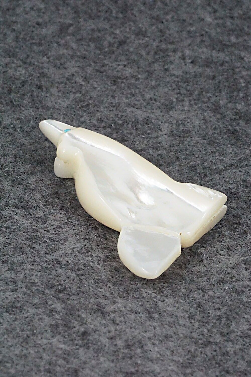 Coyote Zuni Fetish Carving - Danny Lonjose