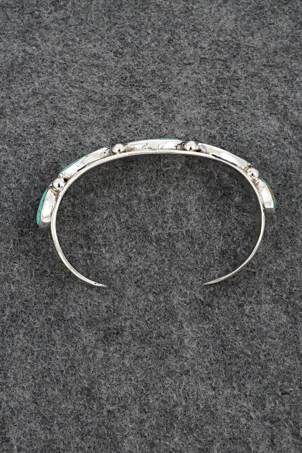 Turquoise & Sterling Silver Bracelet - Evelyn Platero