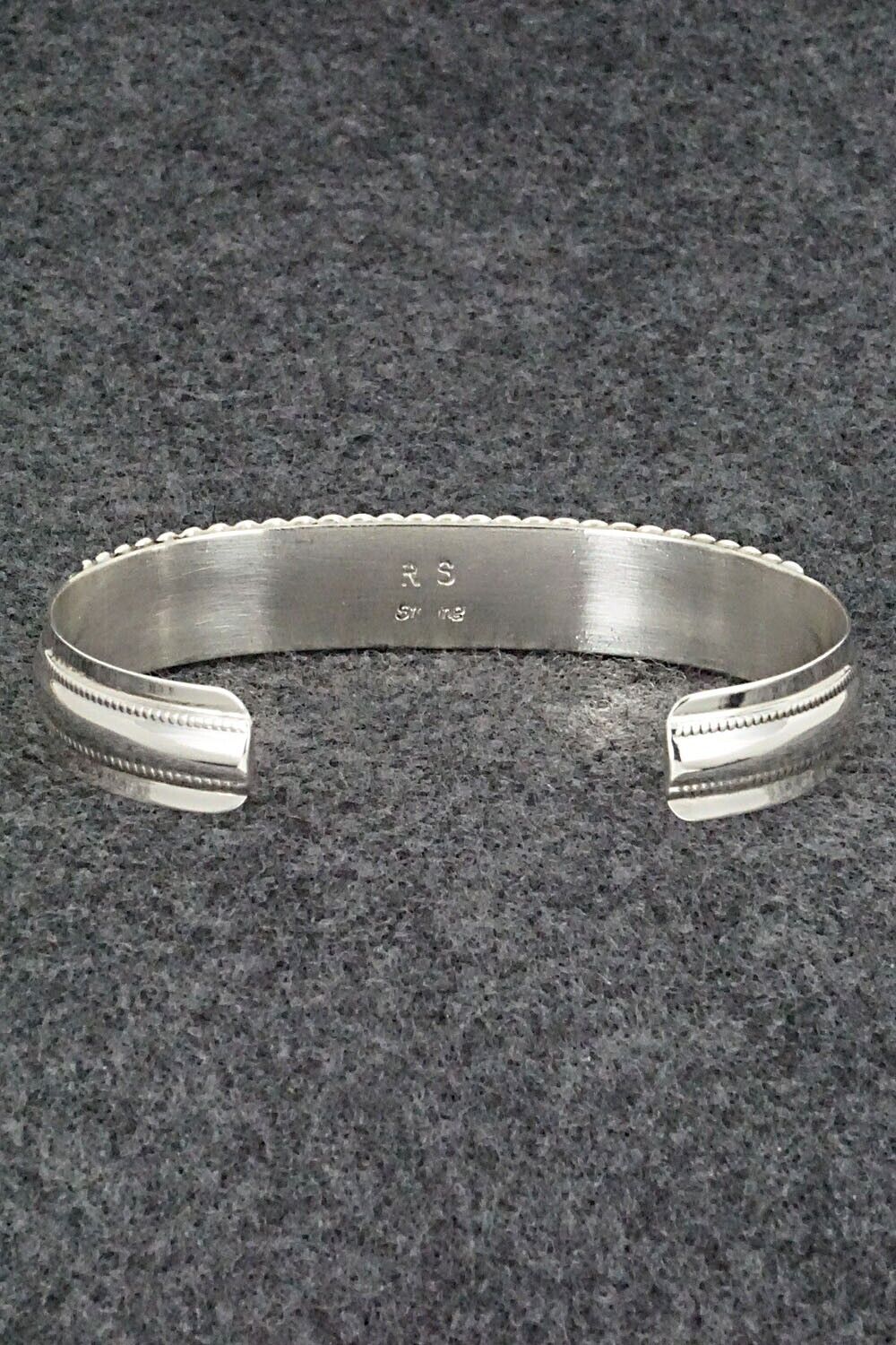 Multi Stone & Sterling Silver Inlay Bracelet - Rebecca Sheyka