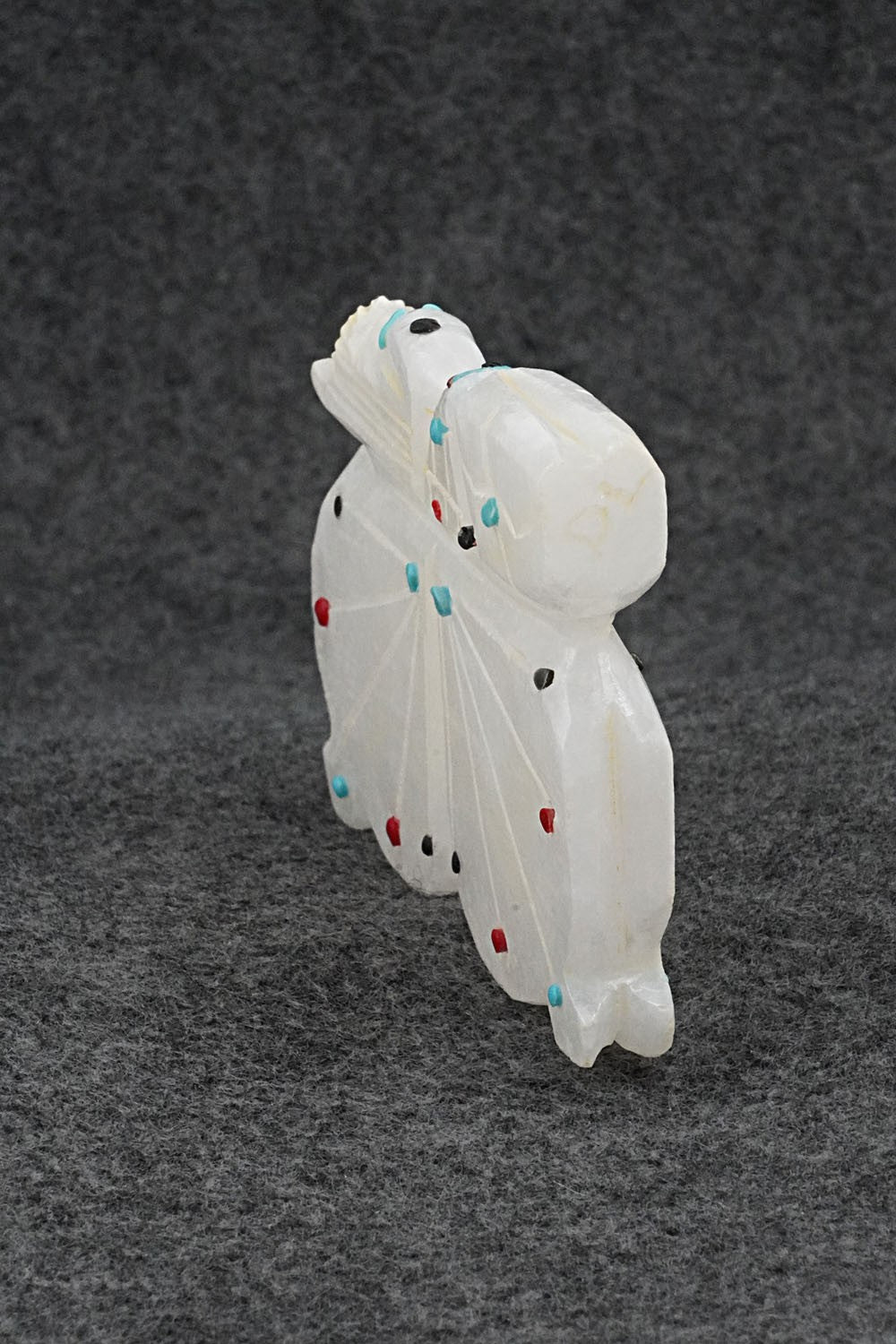 Butterfly Maiden Zuni Fetish Carving - Danette Laate