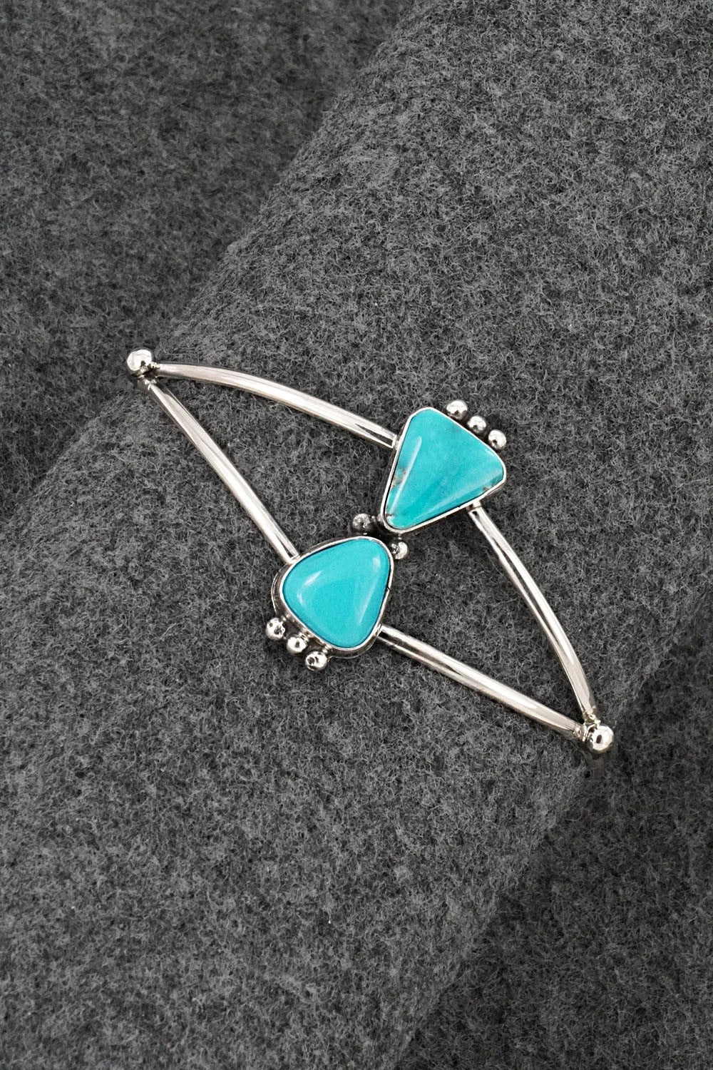 Turquoise & Sterling Silver Bracelet - Rena Begay