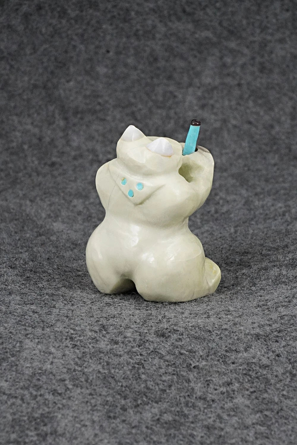 Frog Zuni Fetish Carving - Freddie Leekya