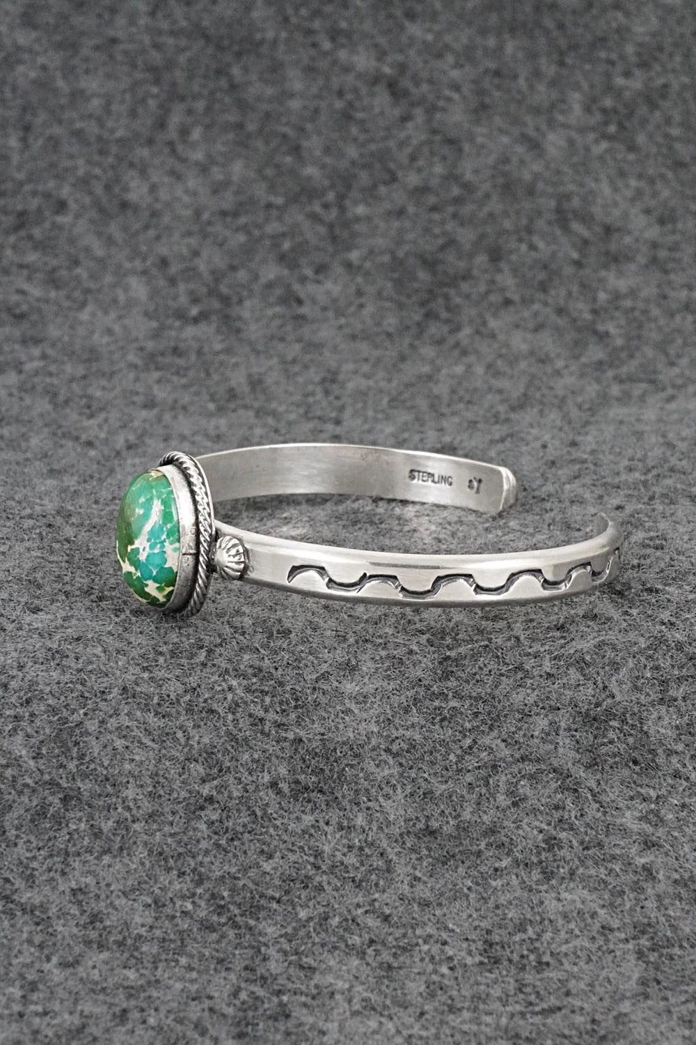 Turquoise & Sterling Silver Bracelet - Samuel Yellowhair