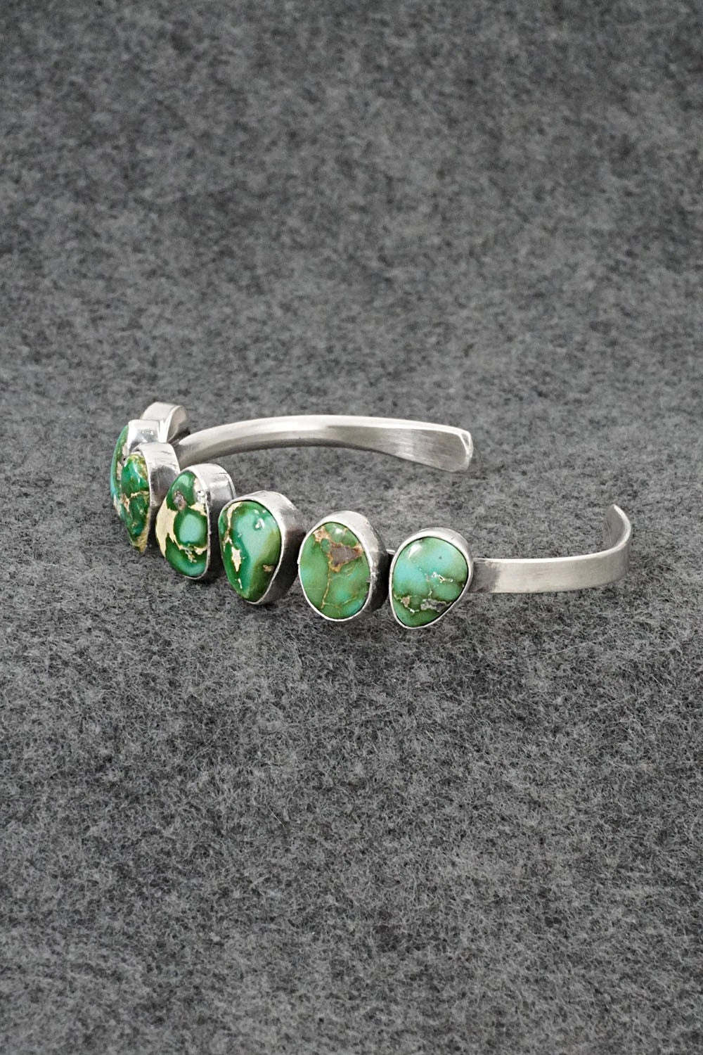 Turquoise & Sterling Silver Bracelet - Tom Lewis