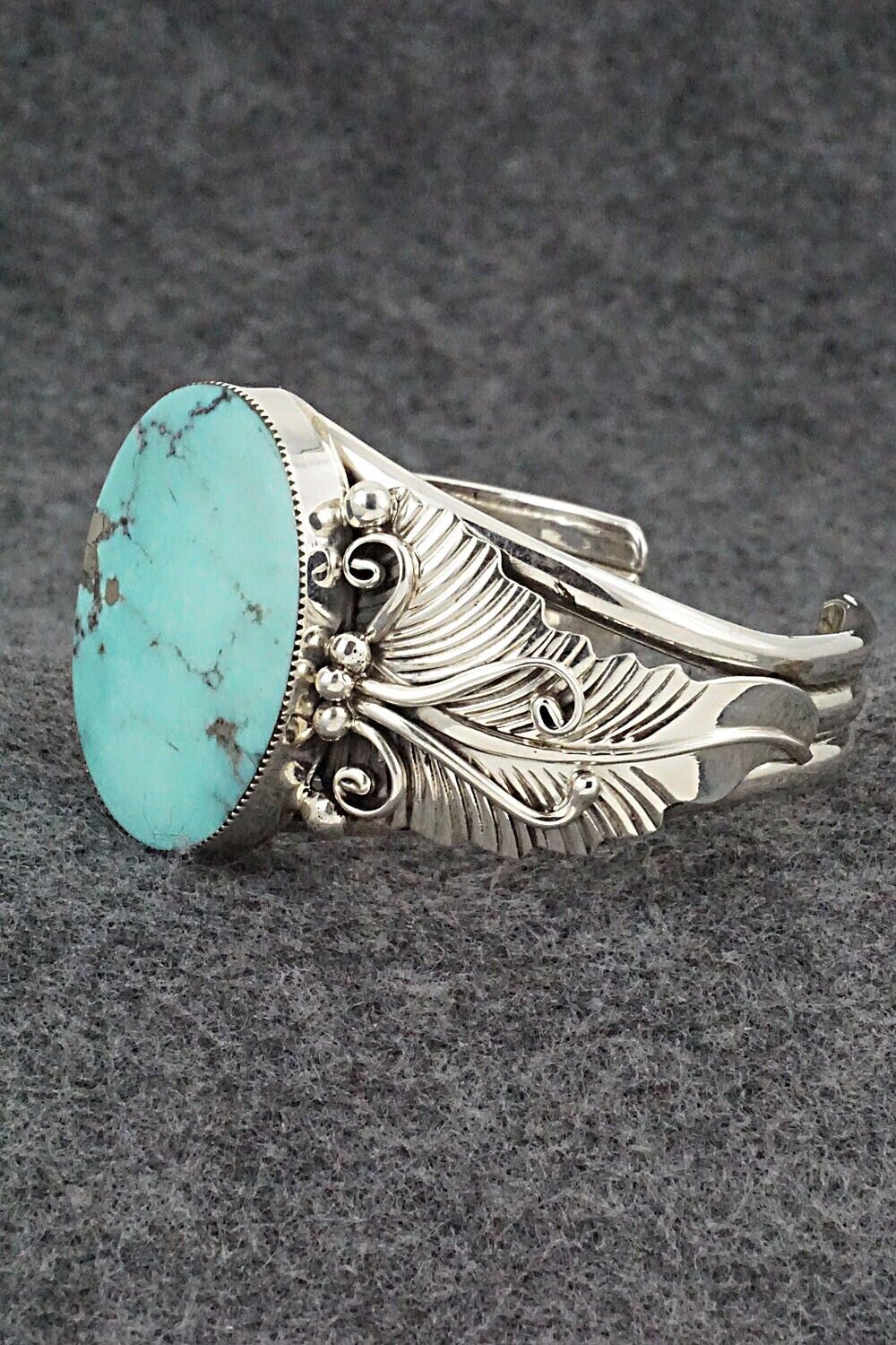 Turquoise & Sterling Silver Bracelet - Gilbert Smith
