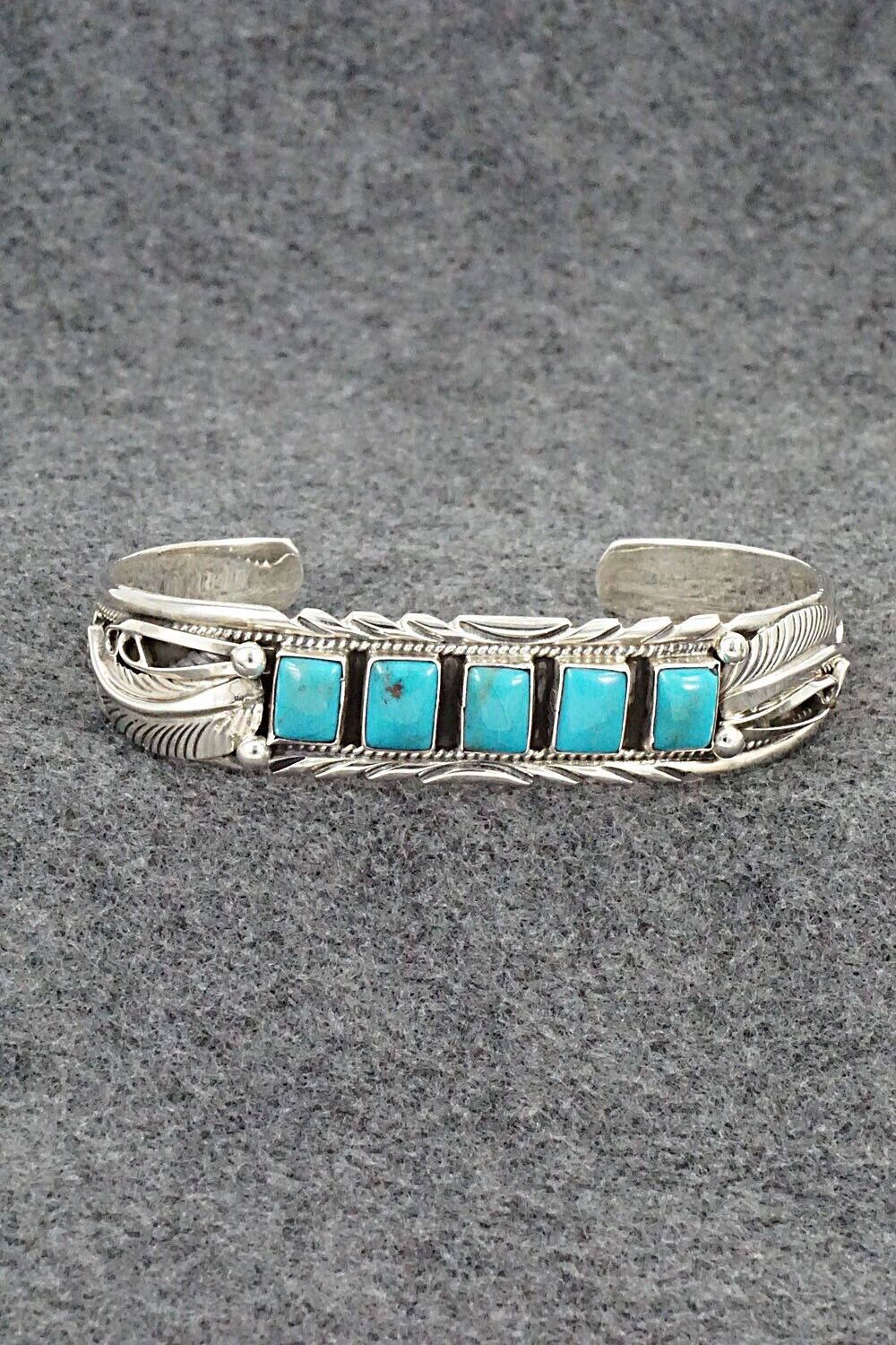 Turquoise & Sterling Silver Bracelet - Davey Morgan