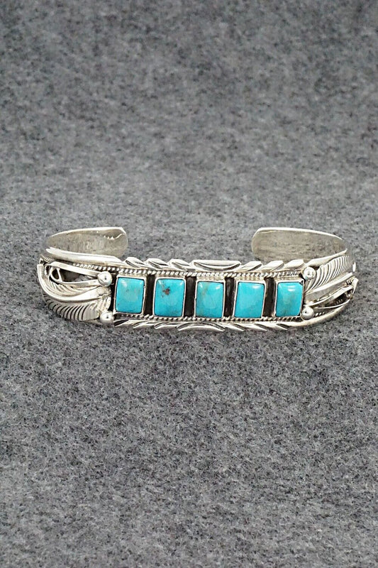 Turquoise & Sterling Silver Bracelet - Davey Morgan