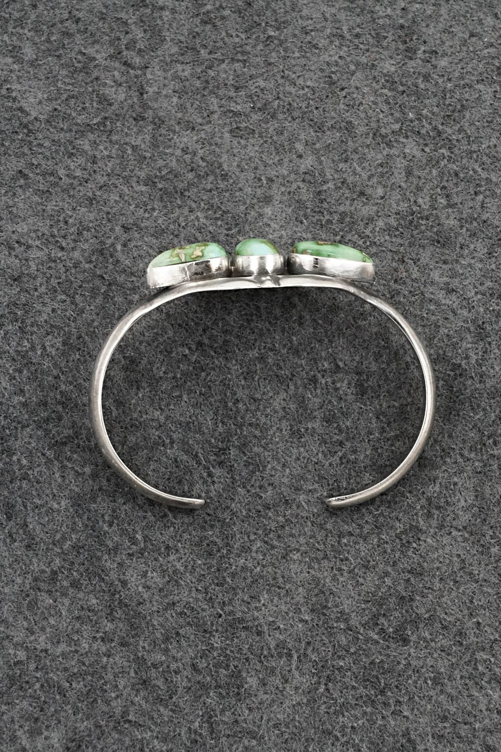 Turquoise & Sterling Silver Bracelet - Eugene Gruber