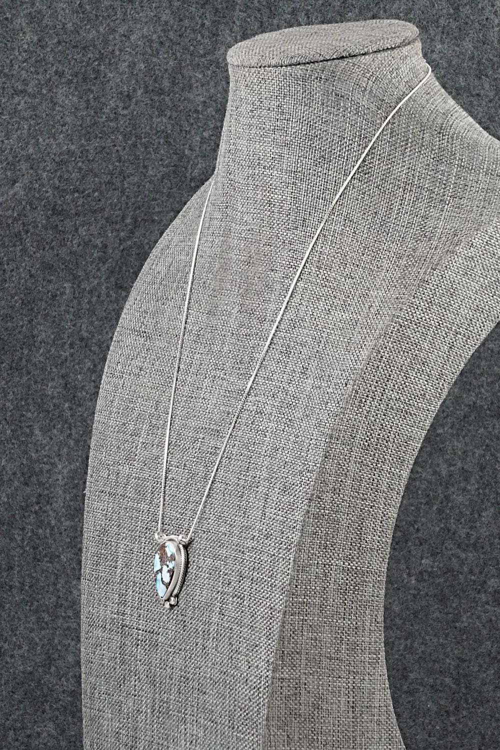 Turquoise & Sterling Silver Necklace - Sharon McCarthy