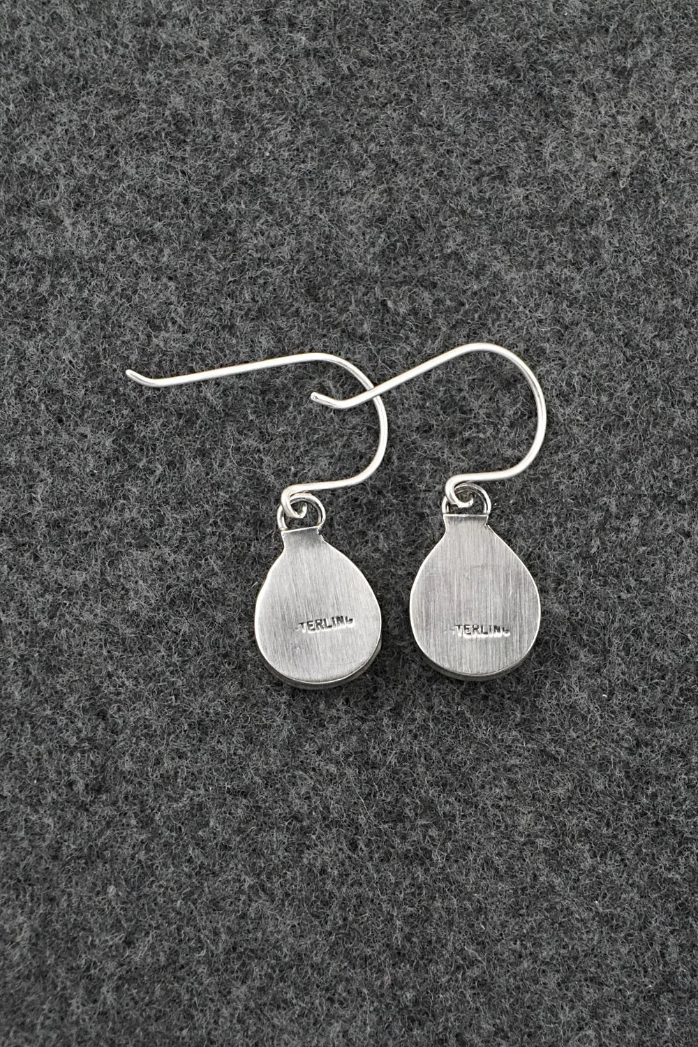 Turquoise & Sterling Silver Earrings - Rosemary Saunders