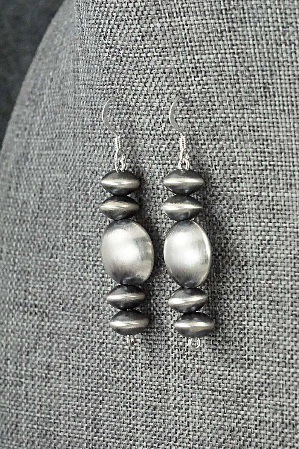 Turquoise & Navajo Pearl Sterling Silver Necklace Set - Preston Haley