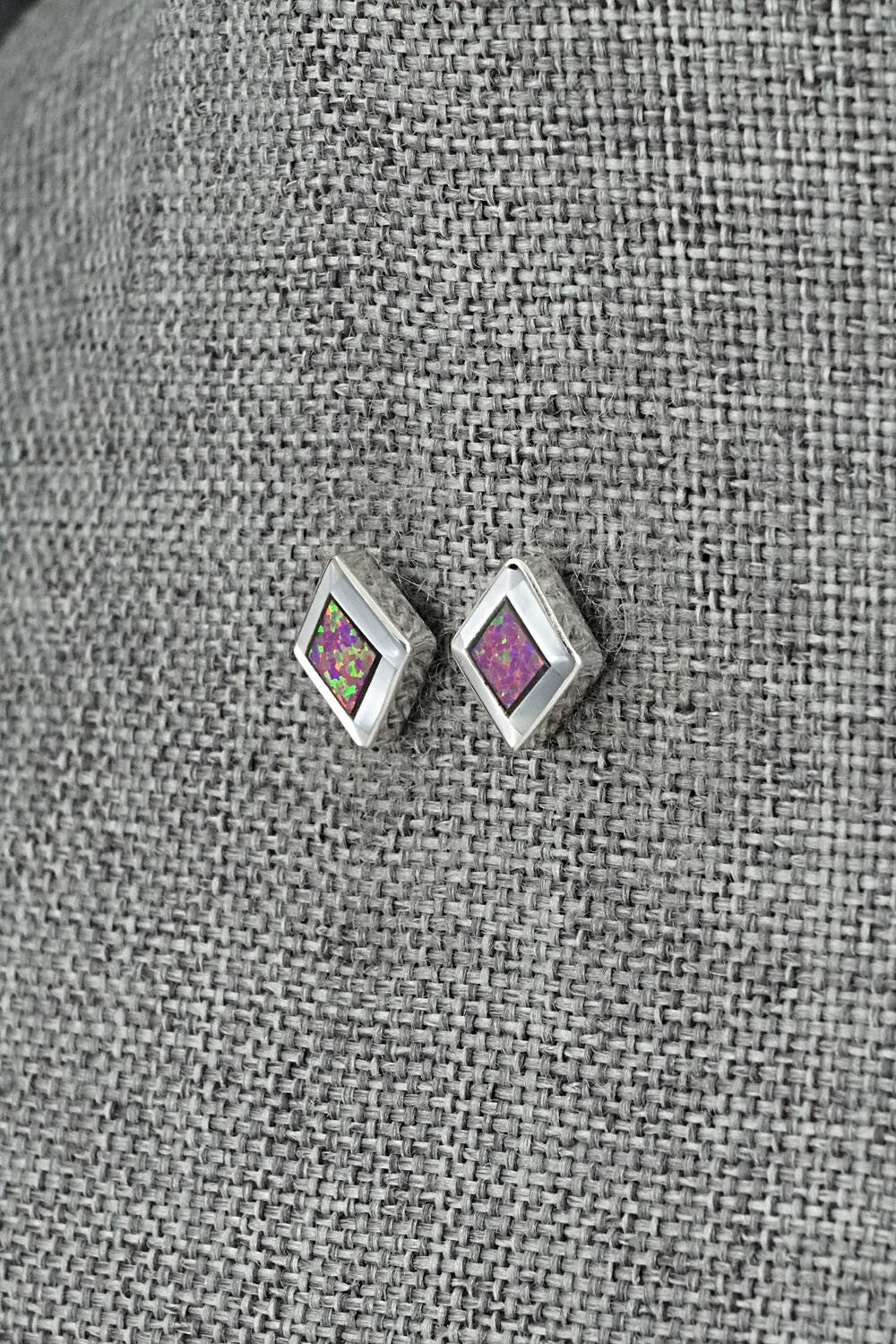 Opalite, Mother of Pearl & Sterling Silver Earrings - Willis Kylestewa