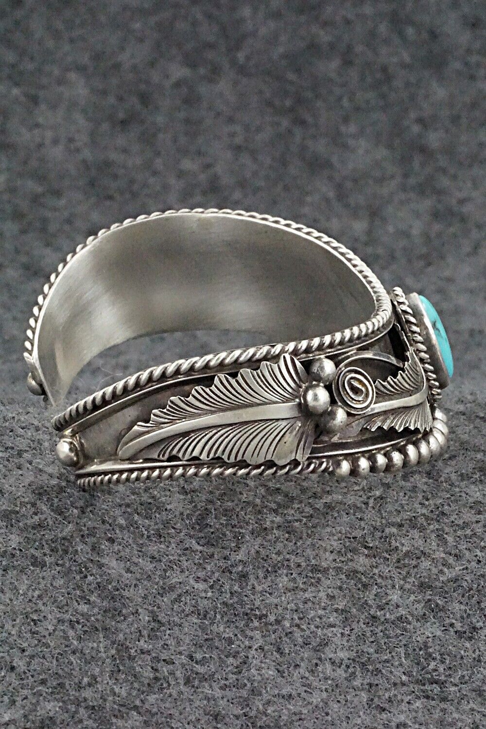 Turquoise & Sterling Silver Bracelet - Tom Lewis