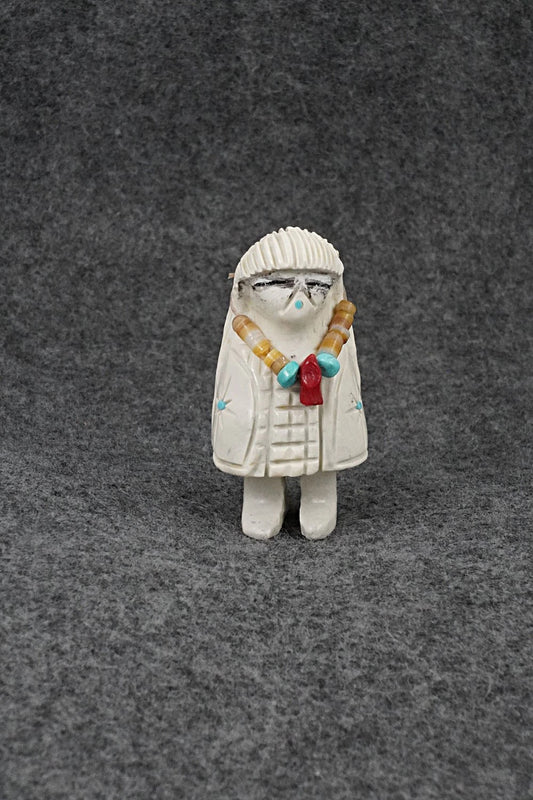 Corn Maiden Zuni Fetish Carving - Farlan & Paulette Quam