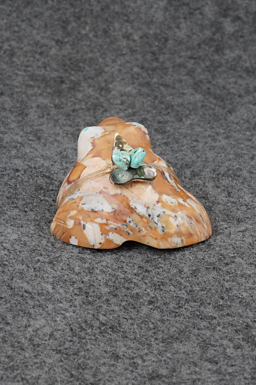 Frog Zuni Fetish Carving - Daphne Quam