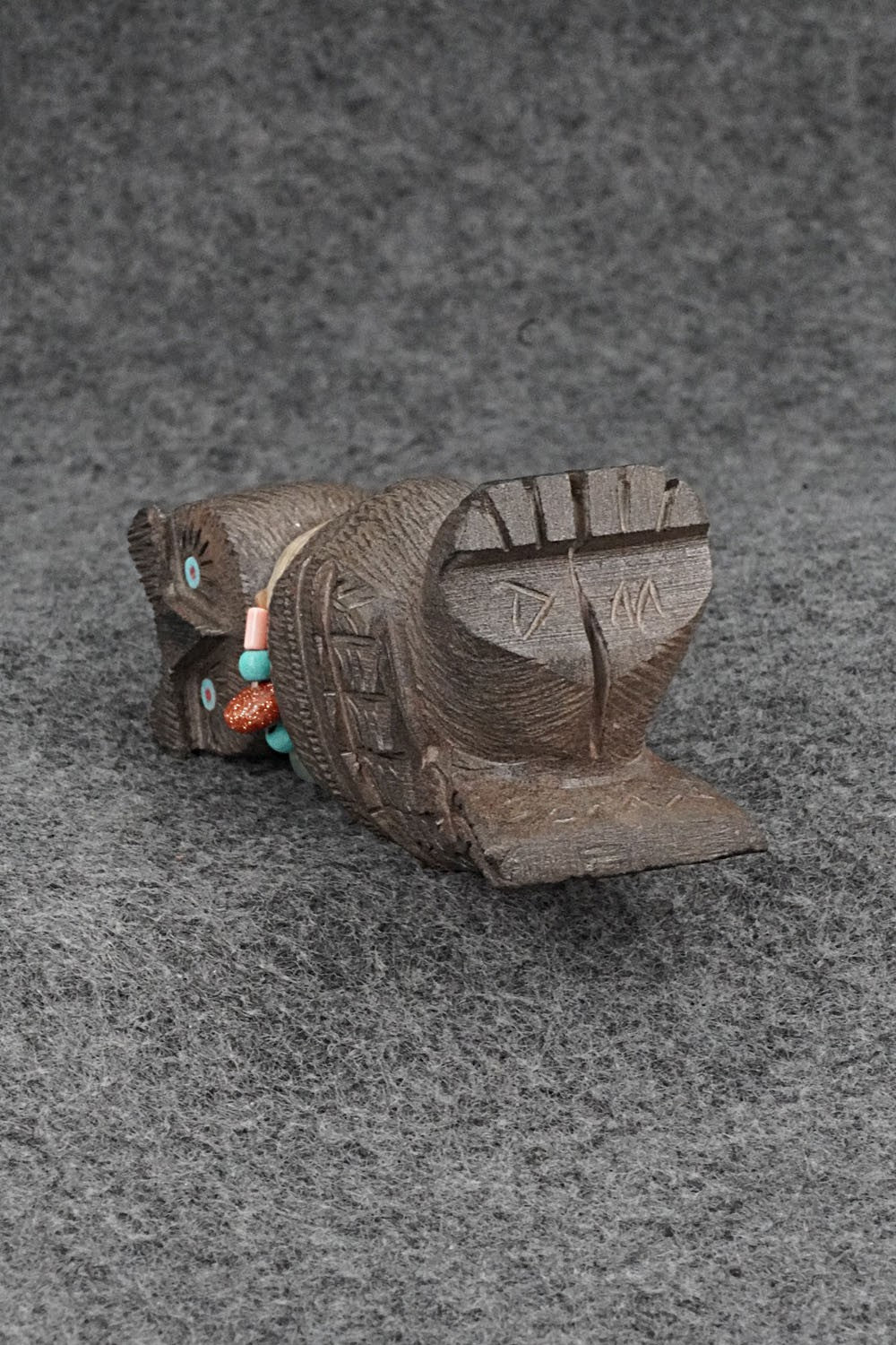 Owl Zuni Fetish Carving - Douglas Martza