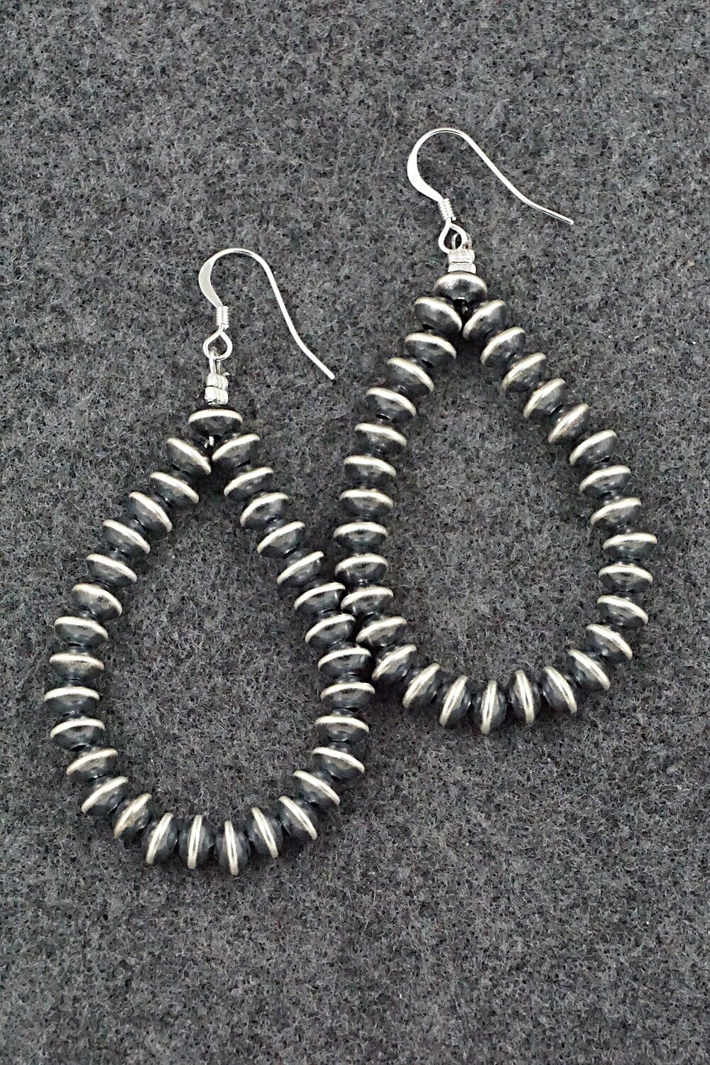 Sterling Silver Beaded Earrings - Louise Joe