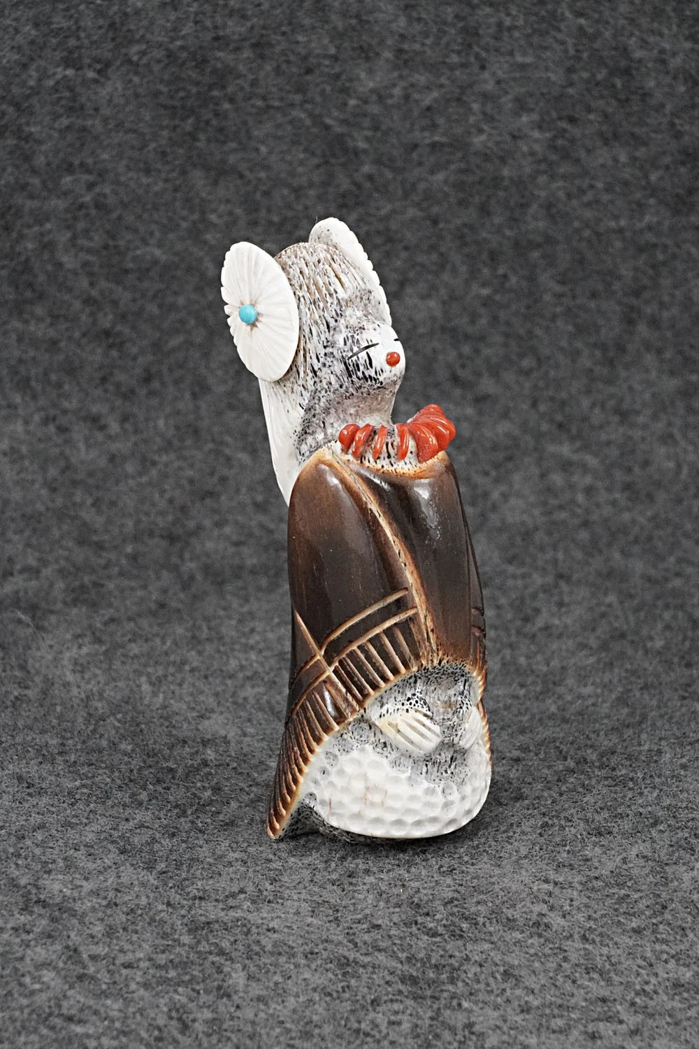 Corn Maiden Zuni Fetish Carving - Claudia Peina