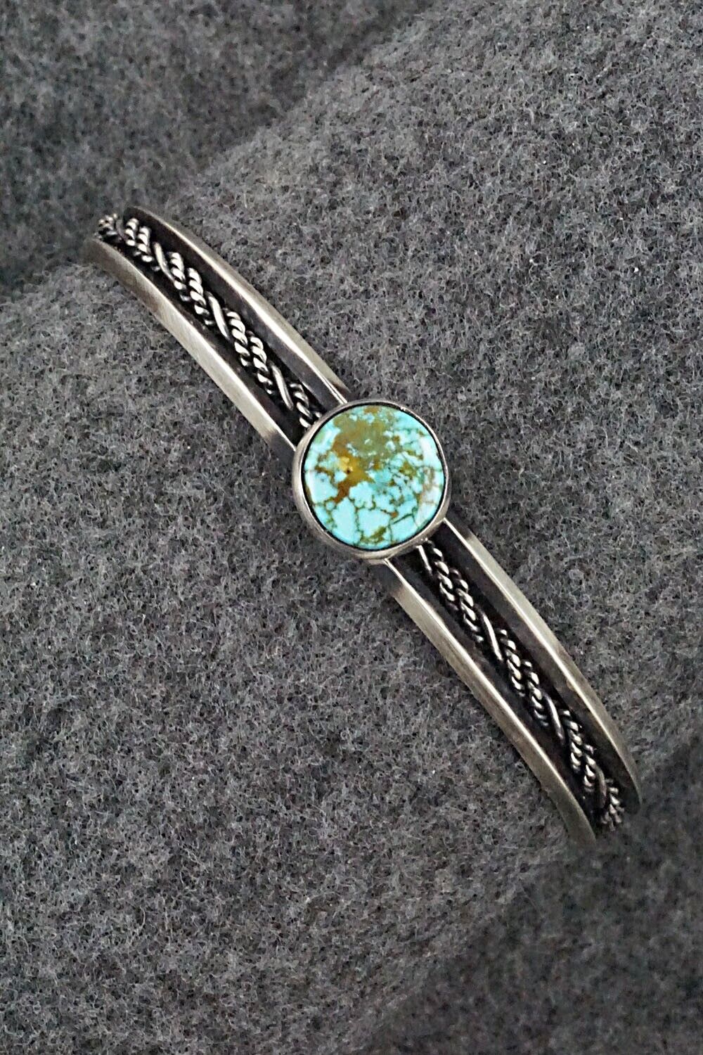 Turquoise & Sterling Silver Bracelet - Henry Mariano