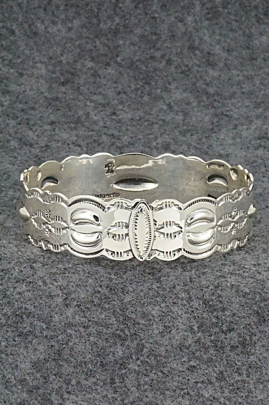 Sterling Silver Bangle Bracelet - Jeremy Delgarito