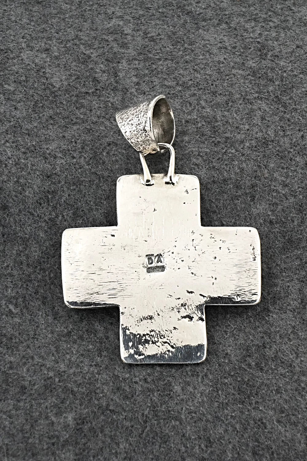 Turquoise & Sterling Silver Pendant - Delbert Arviso