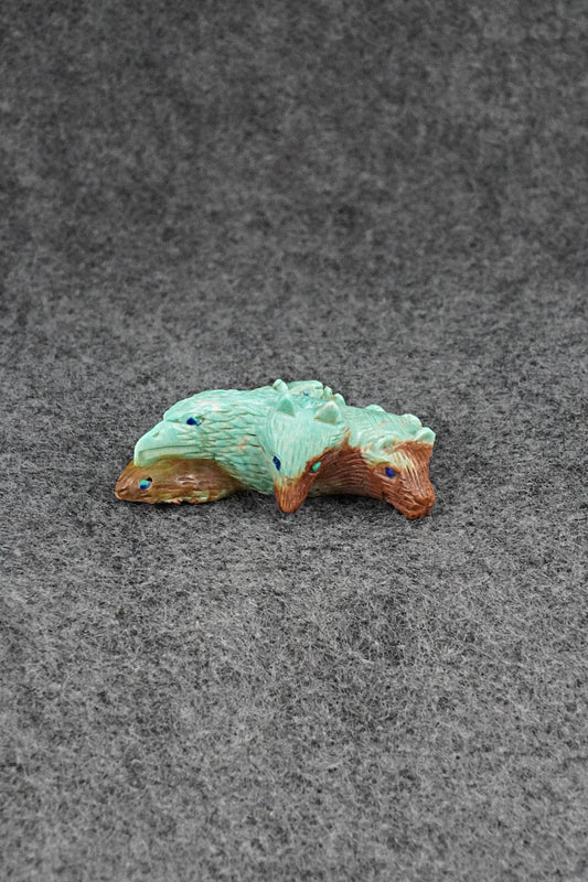 Six Directions Zuni Fetish Carving - Lance Cheama