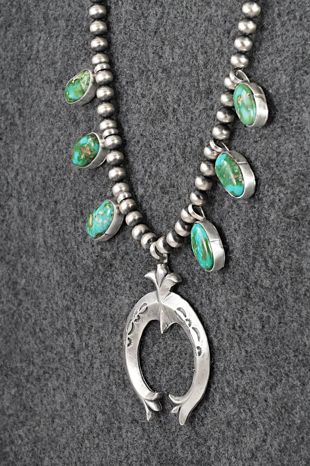 Turquoise & Sterling Silver Necklace - Latricia Largo