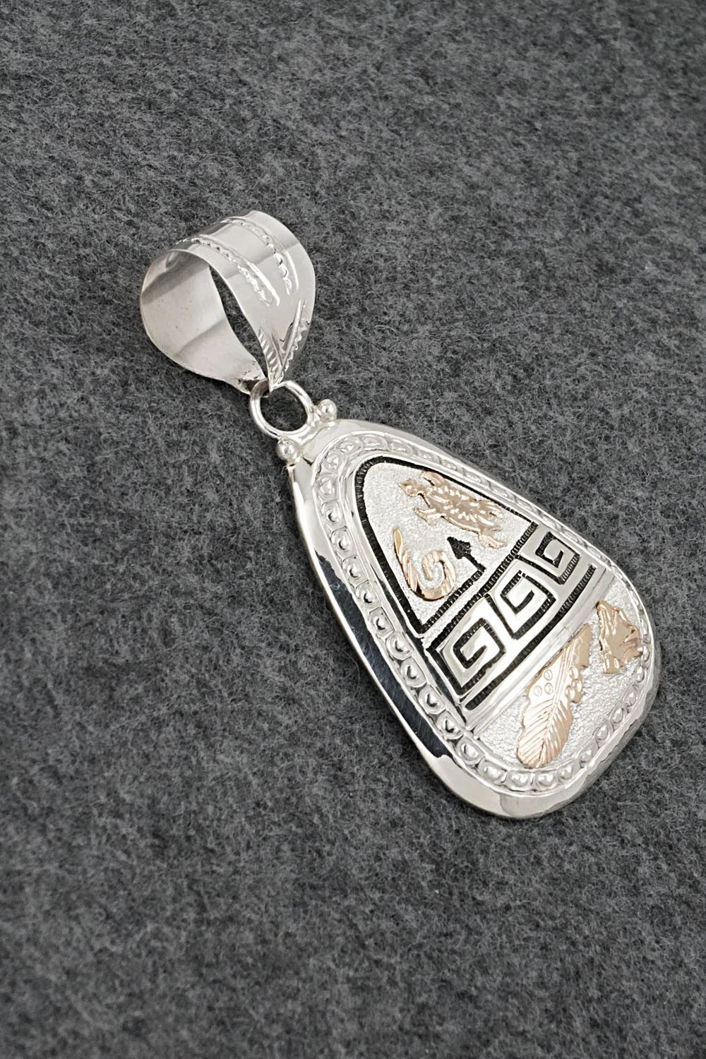 Sterling Silver & Gold Fill Pendant - Allison Manulito
