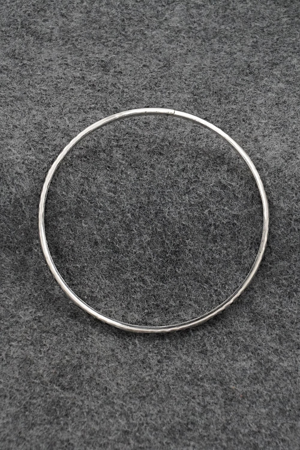 Sterling Silver Bangle Bracelet - Elaine Tahe