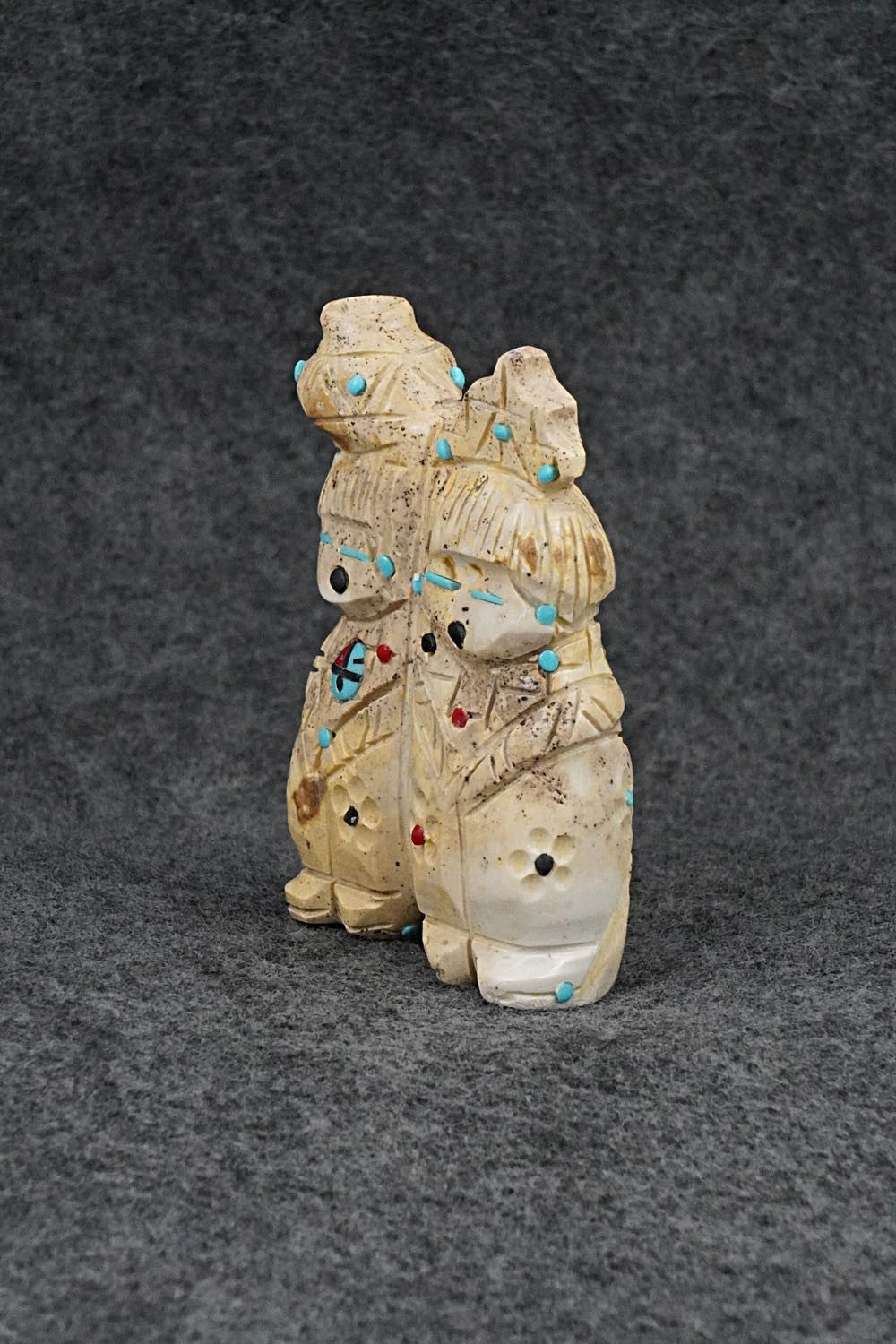 Corn Maiden Zuni Fetish Carving - Danette Laate