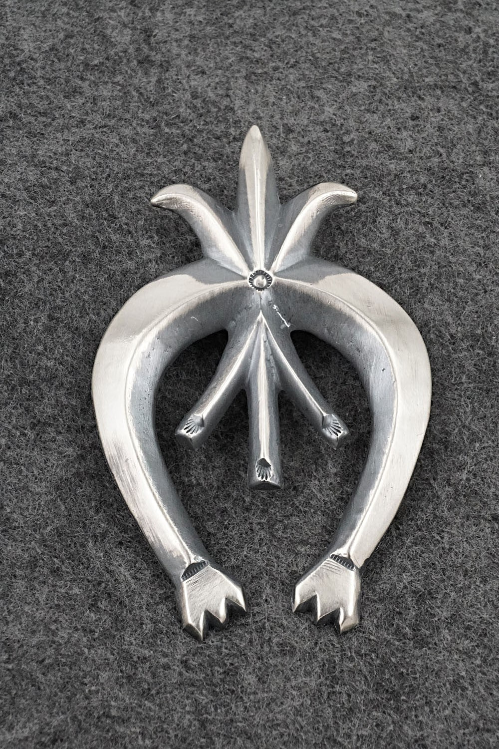 Sterling Silver Naja Pendant - Harrison Bitsue