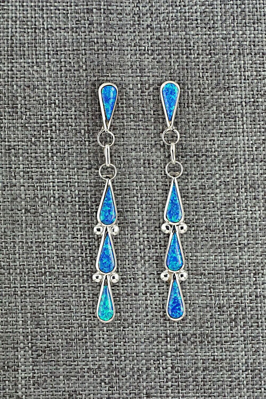 Opalite & Sterling Silver Earrings - Angela Gasper