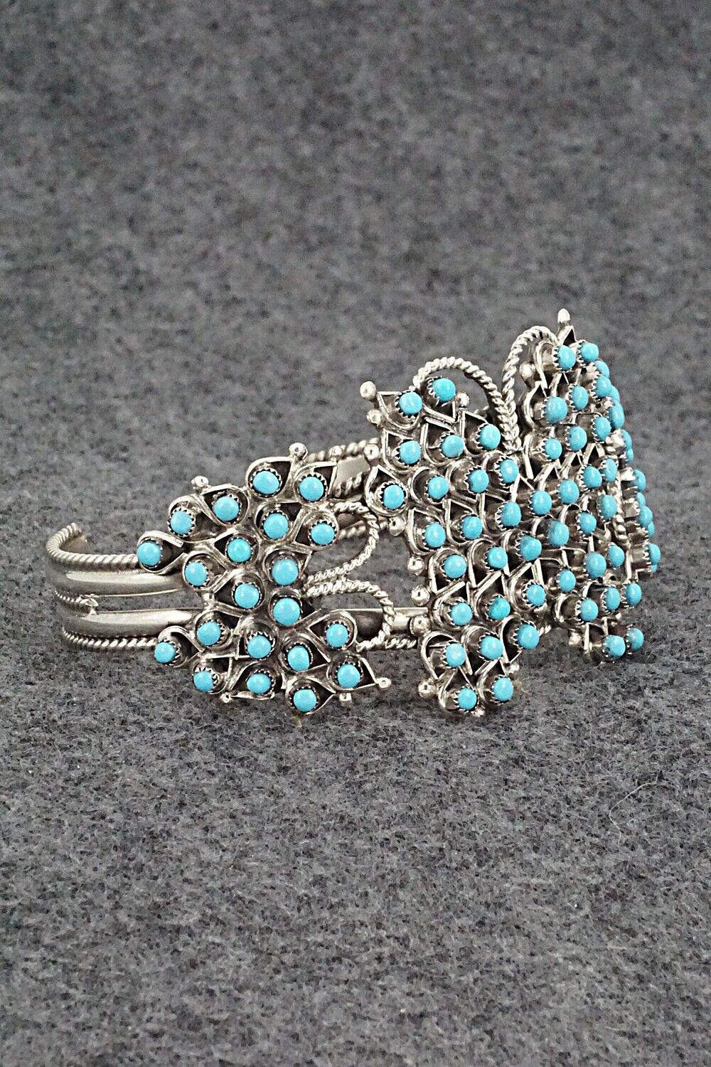 Turquoise & Sterling Silver Bracelet - Wayne Johnson