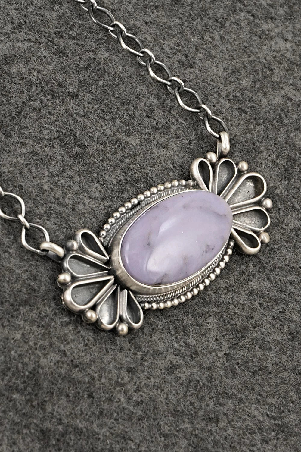 Morado & Sterling Silver Necklace - Darrin Livingston