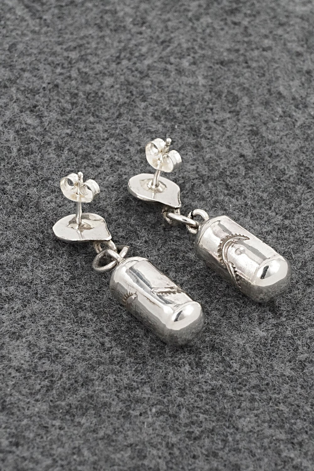 Sterling Silver Earrings - Kim Yazzie